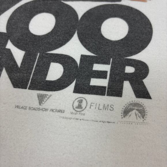 Vintage 2001 Zoolander Movie Promo T Shirt Men's XL Owen Wilson Ben Stiller - Picture 3 of 10